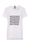 T-SHIRT LOGO PRINT - 96107 - WHITE
