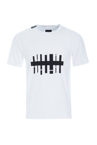 T-SHIRT MIT GRAFIKDRUCK - 1018CP - WHITE