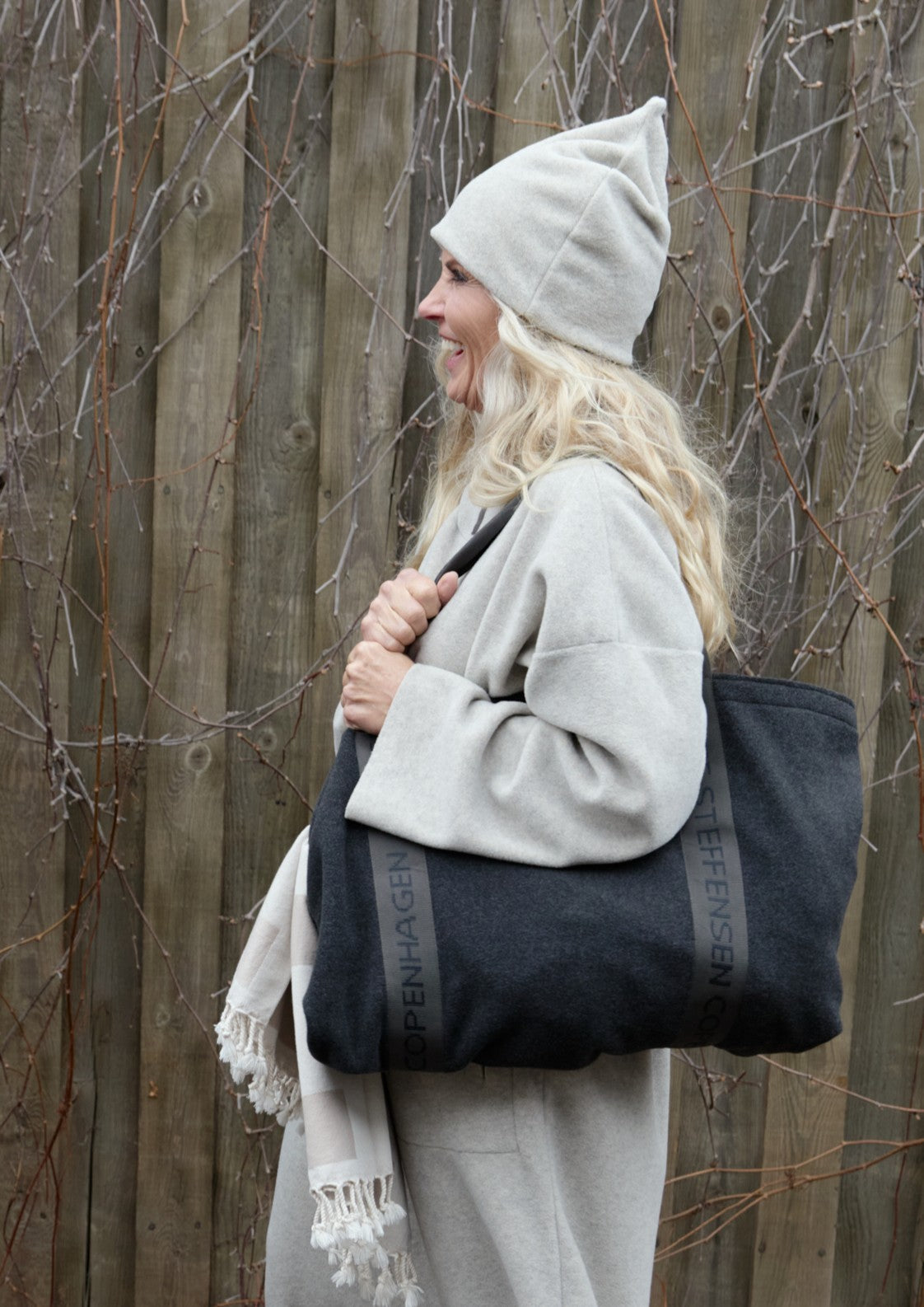 HENRIETTE STEFFENSEN COPENHAGEN TASCHE - 4140 BAG SOFT BLACK 914