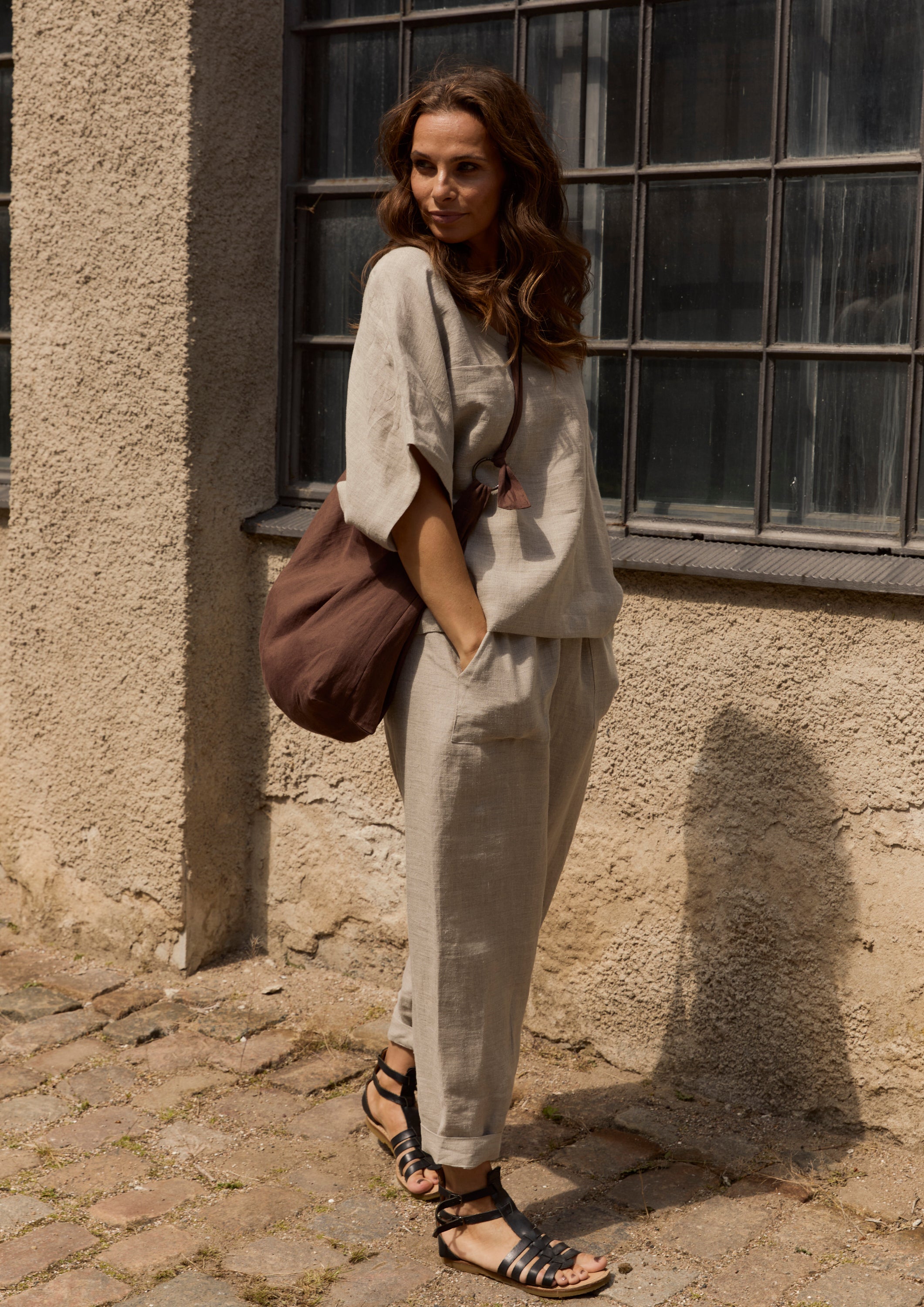 HENRIETTE STEFFENSEN COPENHAGEN TASCHE - 84000 BAG CHOCOLATE 844