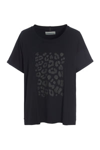 TEE LEO PRINT - 96086 - BLACK