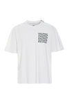 TEE LOOSE FIT - 1042C PRINT - WHITE