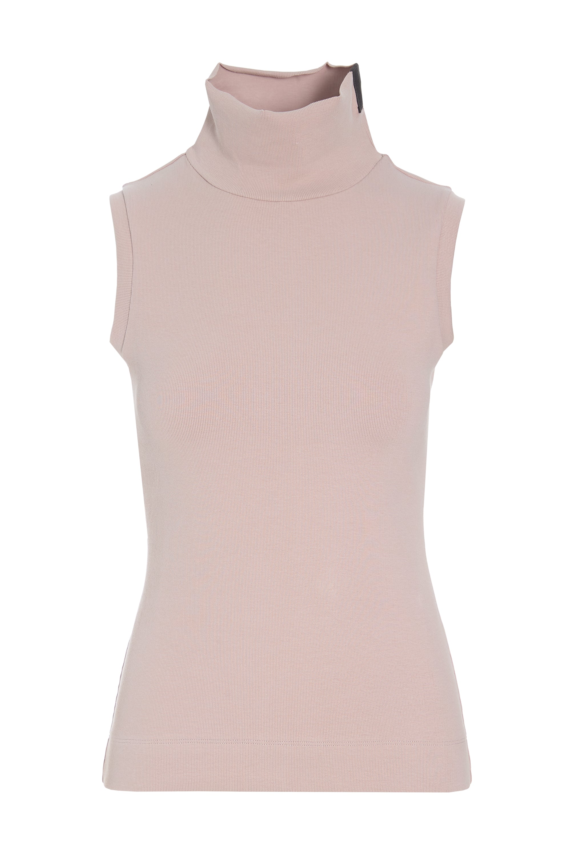 HENRIETTE STEFFENSEN COPENHAGEN TOP HOCHER HALS - 71003 BLUSER NUDE 401