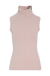 TOP HOCHER HALS - 71003 - NUDE