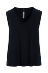 TOP V-AUSSCHNITT - 96102 - BLACK