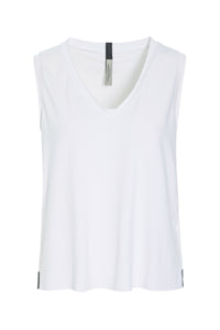 TOP V-AUSSCHNITT - 96102 - WHITE