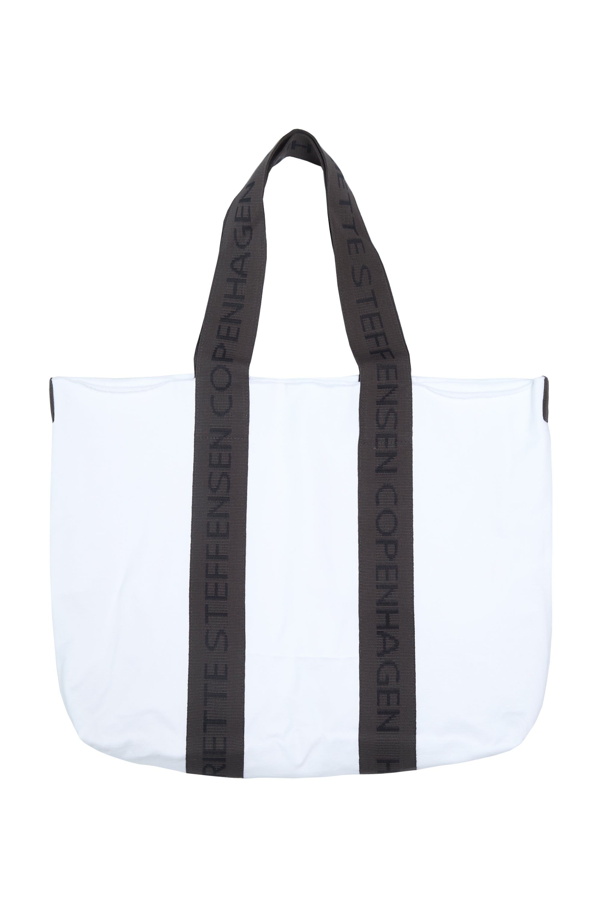 HENRIETTE STEFFENSEN COPENHAGEN TOTE TASCHE - 74502 BAGS cotton WHITE 816