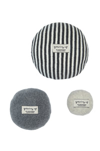 TUMMEL-TRIO IN TOTE BAG - 509 - STRIB / GREY / SAND