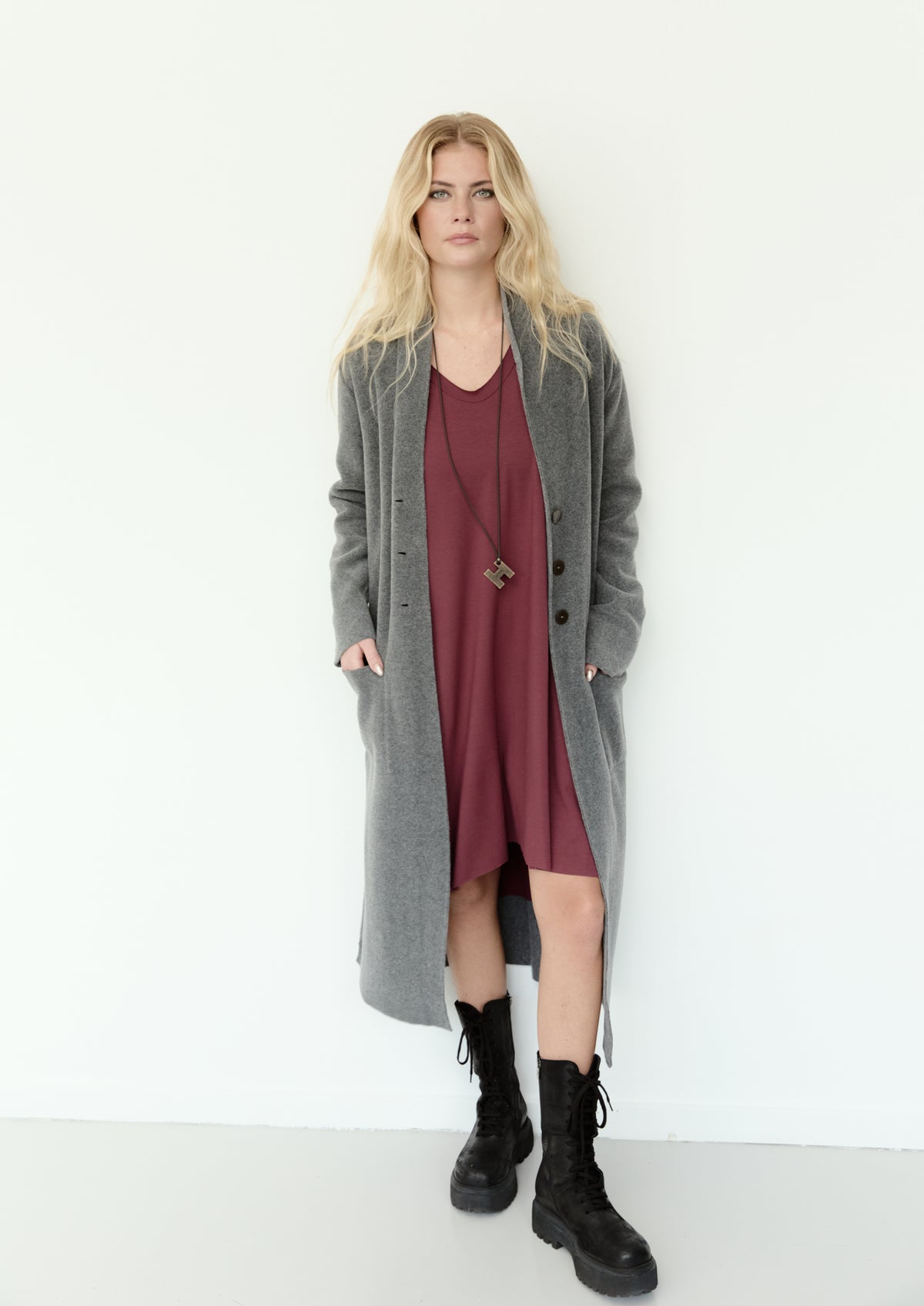 HENRIETTE STEFFENSEN COPENHAGEN TUNIKA - 98070 TUNICS BORDEAUX 474