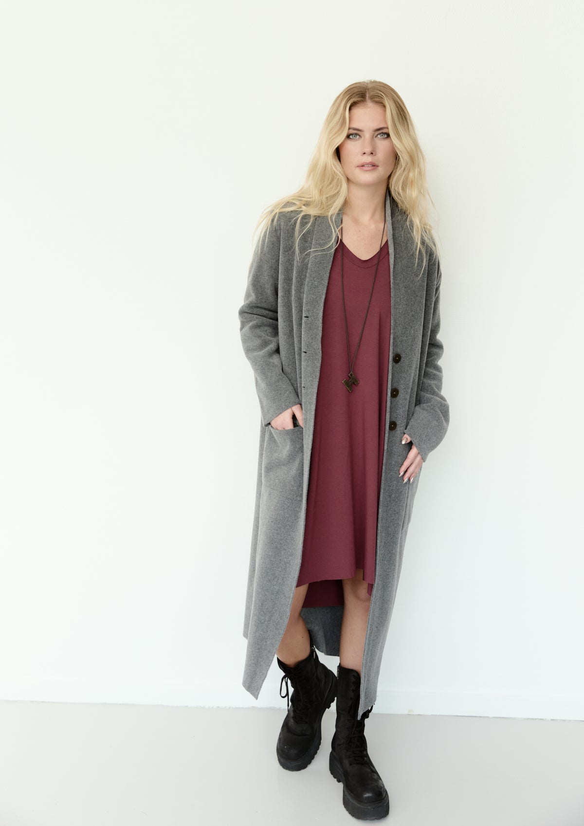 HENRIETTE STEFFENSEN COPENHAGEN TUNIKA - 98070 TUNICS BORDEAUX 474