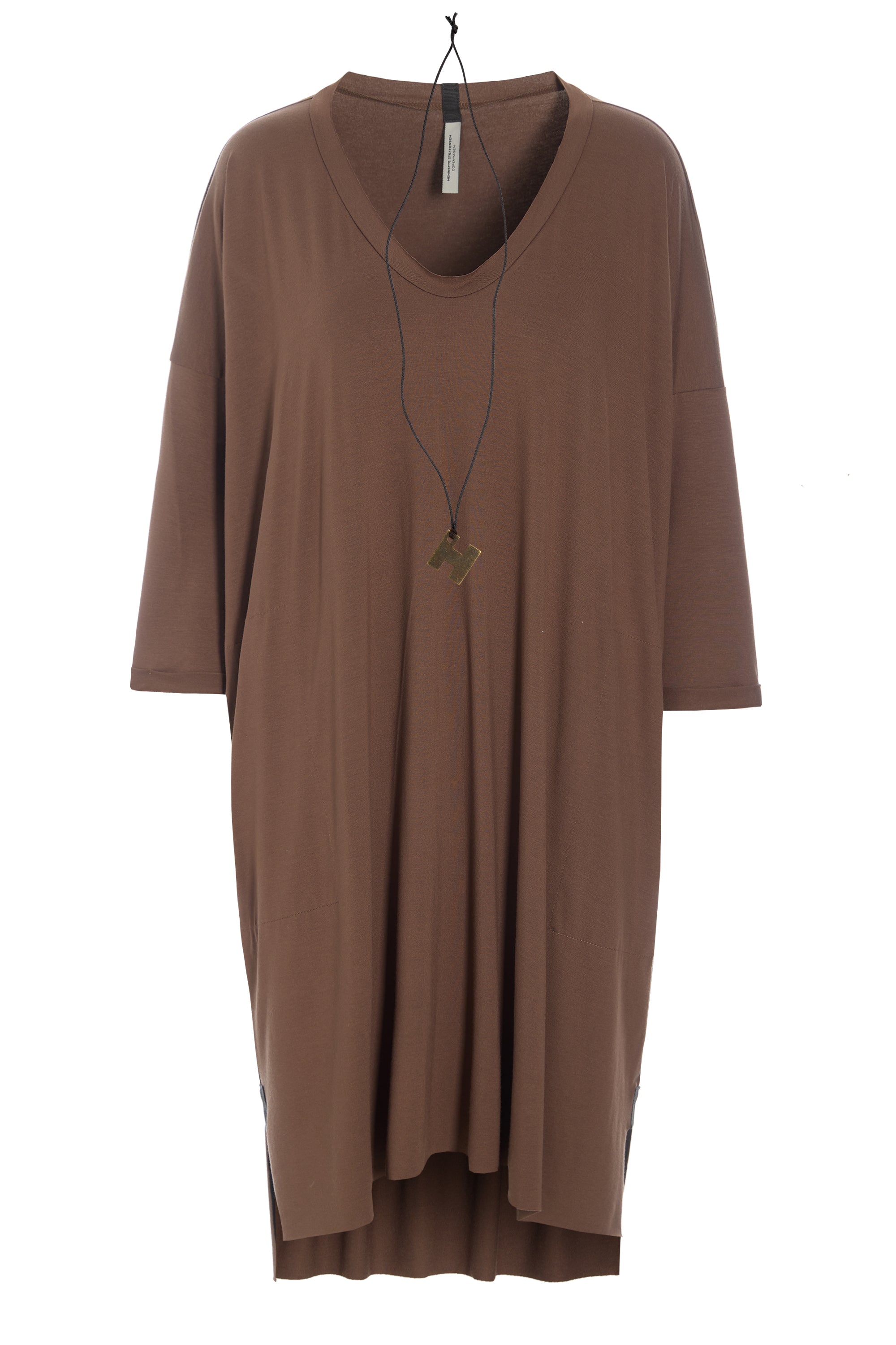 HENRIETTE STEFFENSEN COPENHAGEN TUNIKA - 98070 TUNICS CHOCOLATE 844