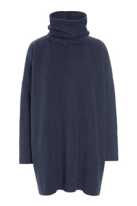 TUNIKA MIT HOHEM HALS - 1288 - EVENING BLUE