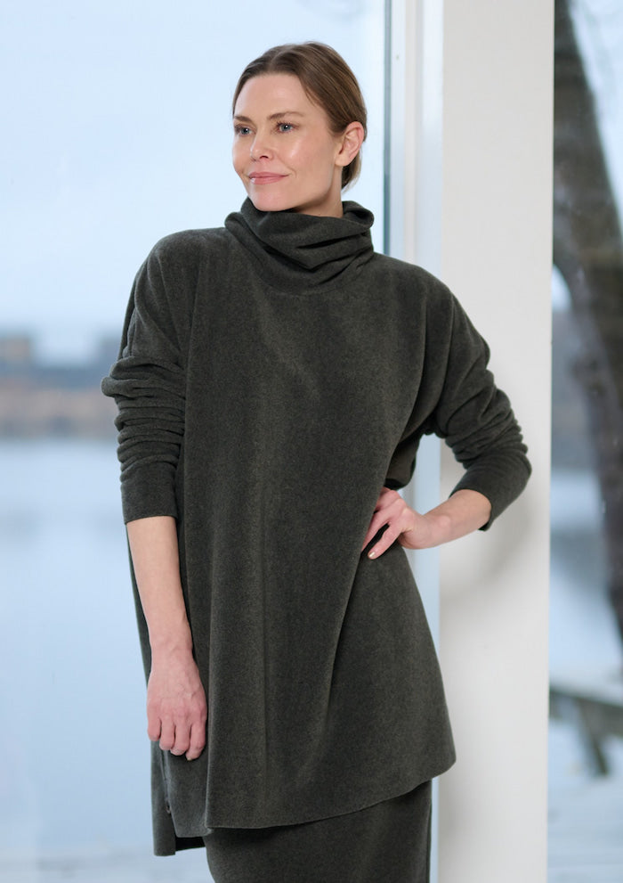 HENRIETTE STEFFENSEN COPENHAGEN TUNIKA MIT HOHEM HALS - 1288 TUNICS FORREST 600
