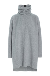 TUNIKA MIT HOHEM HALS - 1288 - LIGHT GREY