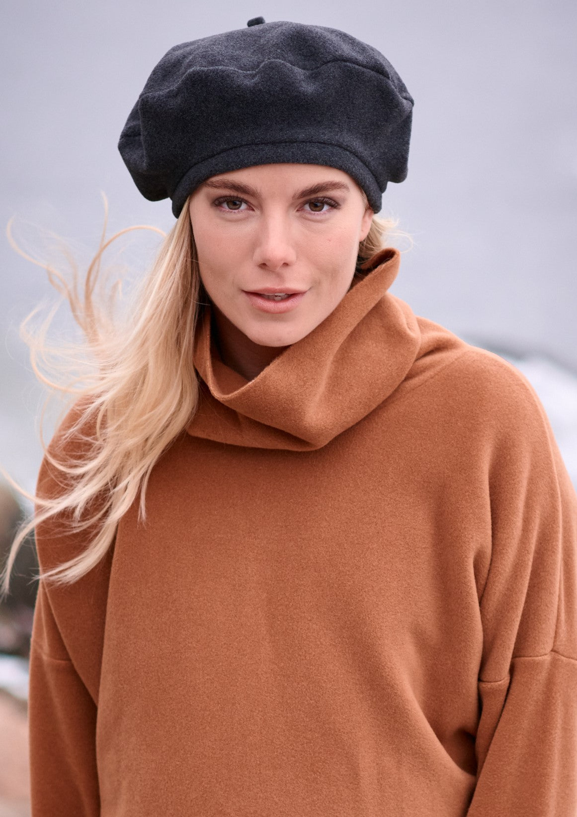 HENRIETTE STEFFENSEN COPENHAGEN TUNIKA MIT HOHEM HALS - 1288 TUNICS RUST 706