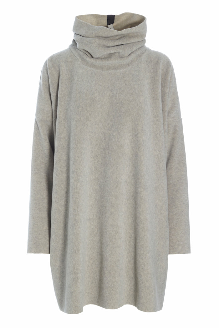 HENRIETTE STEFFENSEN COPENHAGEN TUNIKA MIT HOHEM HALS - 1288 TUNICS SAND 805