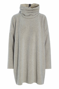 TUNIKA MIT HOHEM HALS - 1288 - SAND