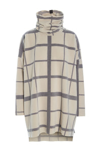 TUNIKA MIT HOHEM HALS - 1288P - CLAN PRINT KIT