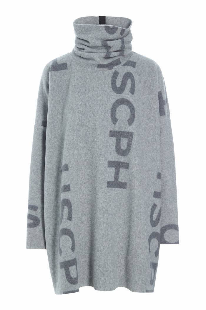 HENRIETTE STEFFENSEN COPENHAGEN TUNIKA MIT HOHEM HALS - 1288P TUNICS HSCPH PRINT 793