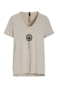 V-NECK TEE FLOWER - 96105 FLOWER - KIT
