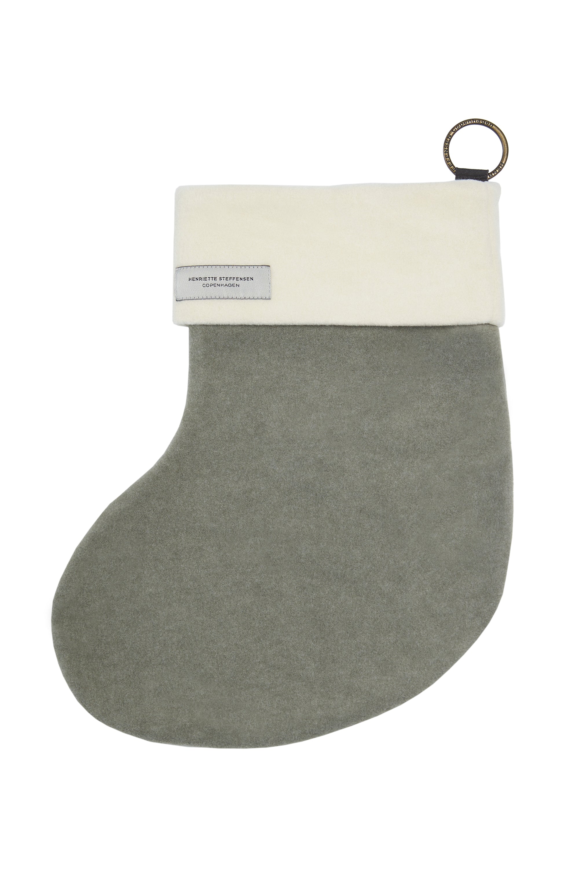 HENRIETTE STEFFENSEN COPENHAGEN WEIHNACHTSSTRUMPF - 5038 HOME DUSTY GREEN 609