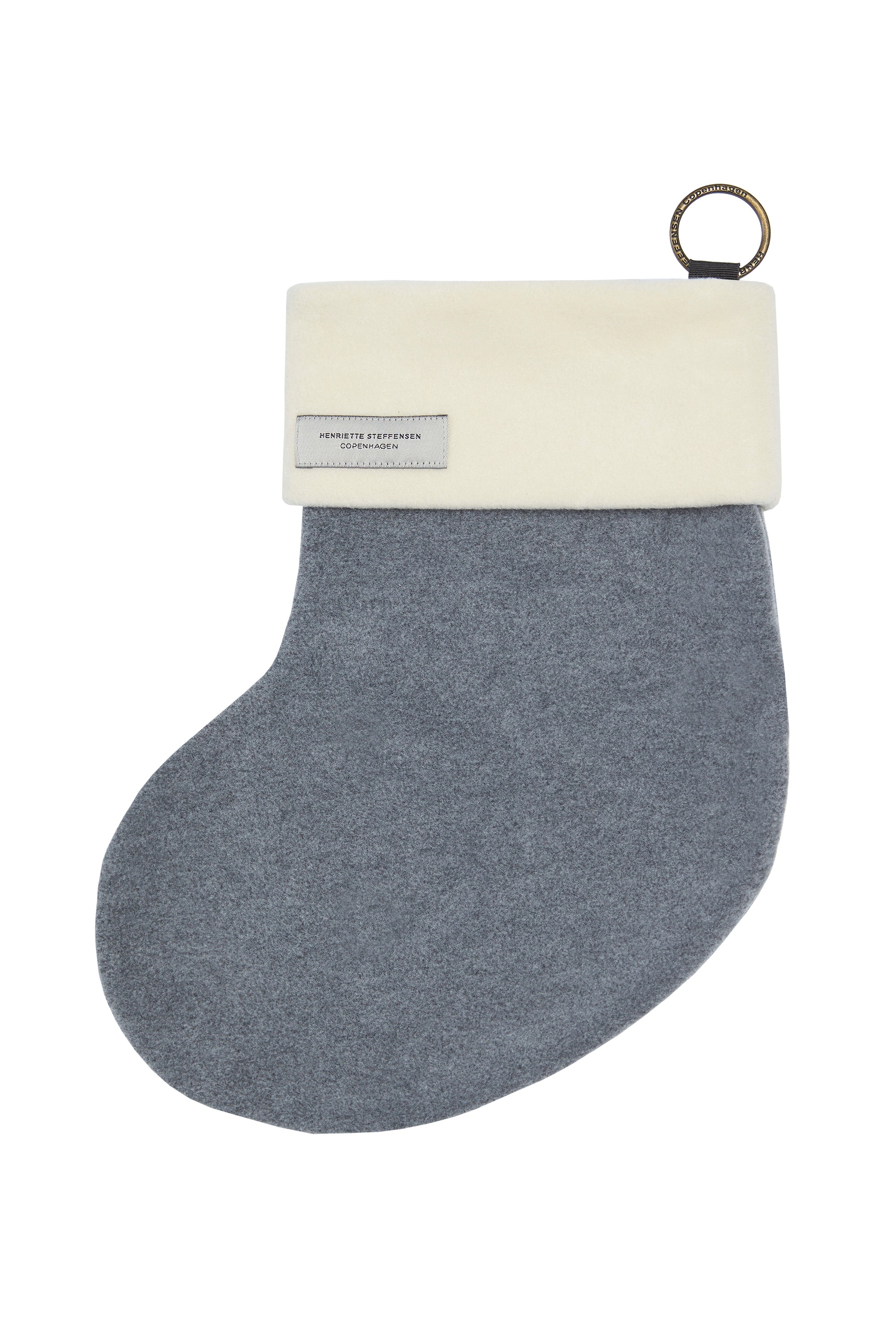 HENRIETTE STEFFENSEN COPENHAGEN WEIHNACHTSSTRUMPF - 5038 HOME SOFT GREY 920