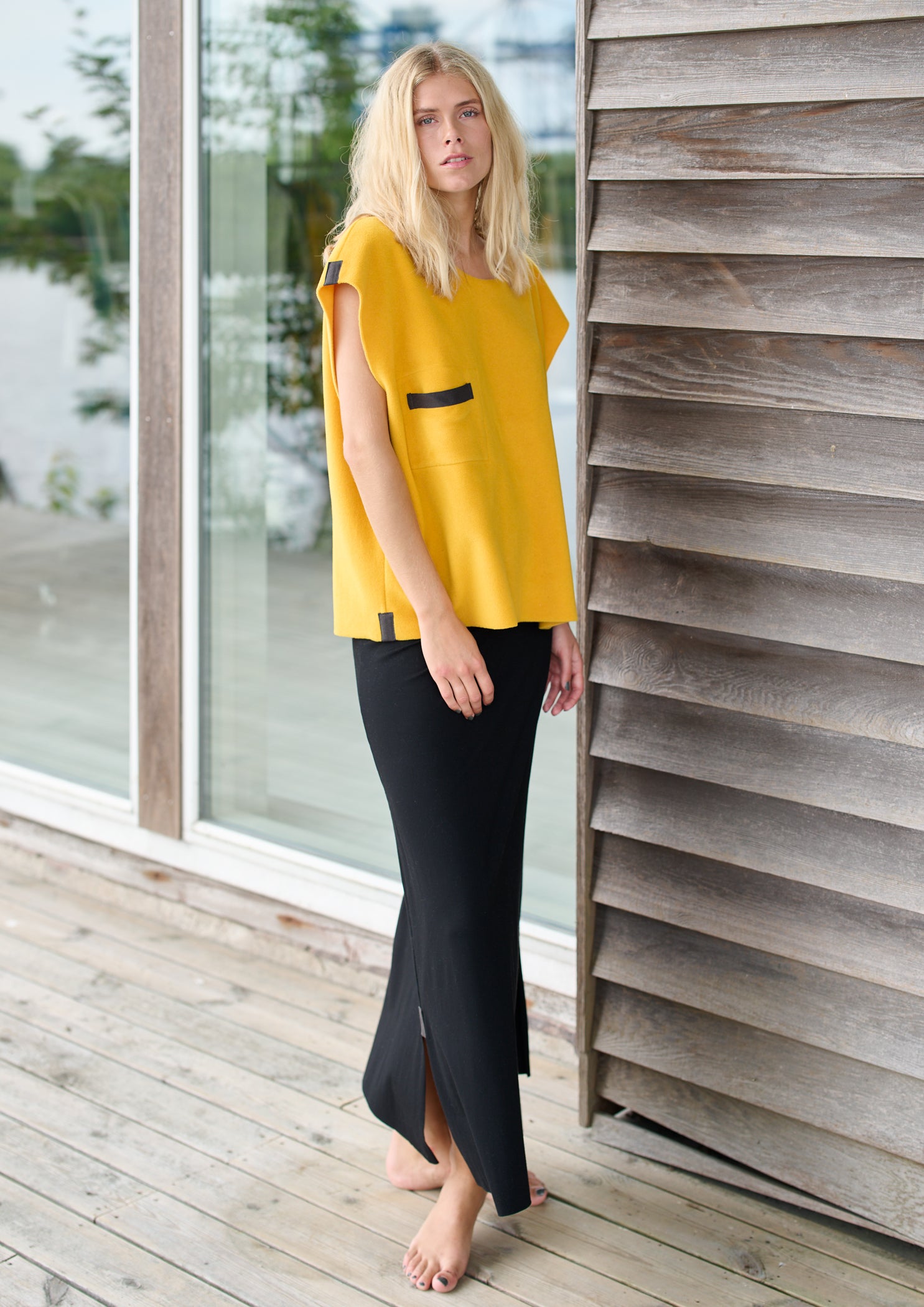 HENRIETTE STEFFENSEN COPENHAGEN WESTEN  - 1353 VESTS SAFRAN 701