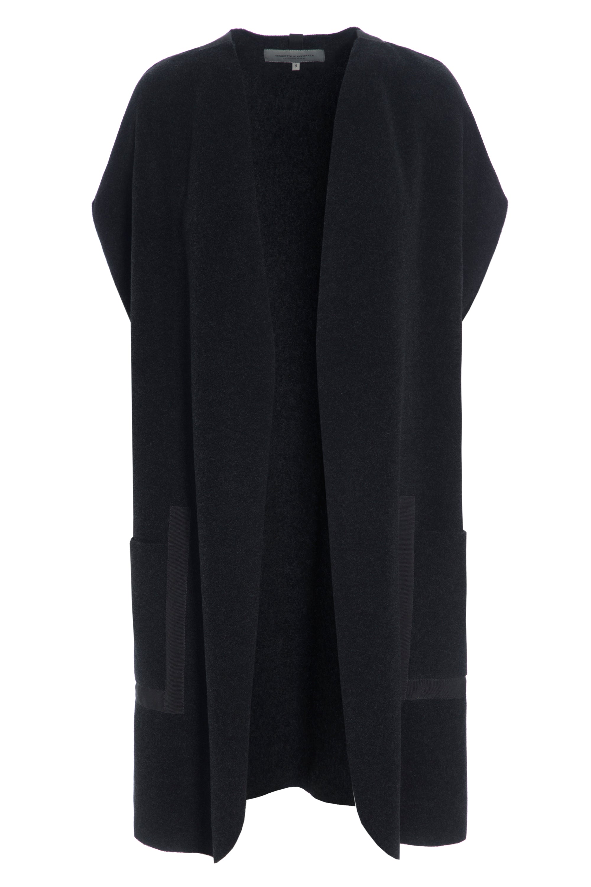 HENRIETTE STEFFENSEN COPENHAGEN WESTEN - 7138 VESTS SOFT BLACK 914