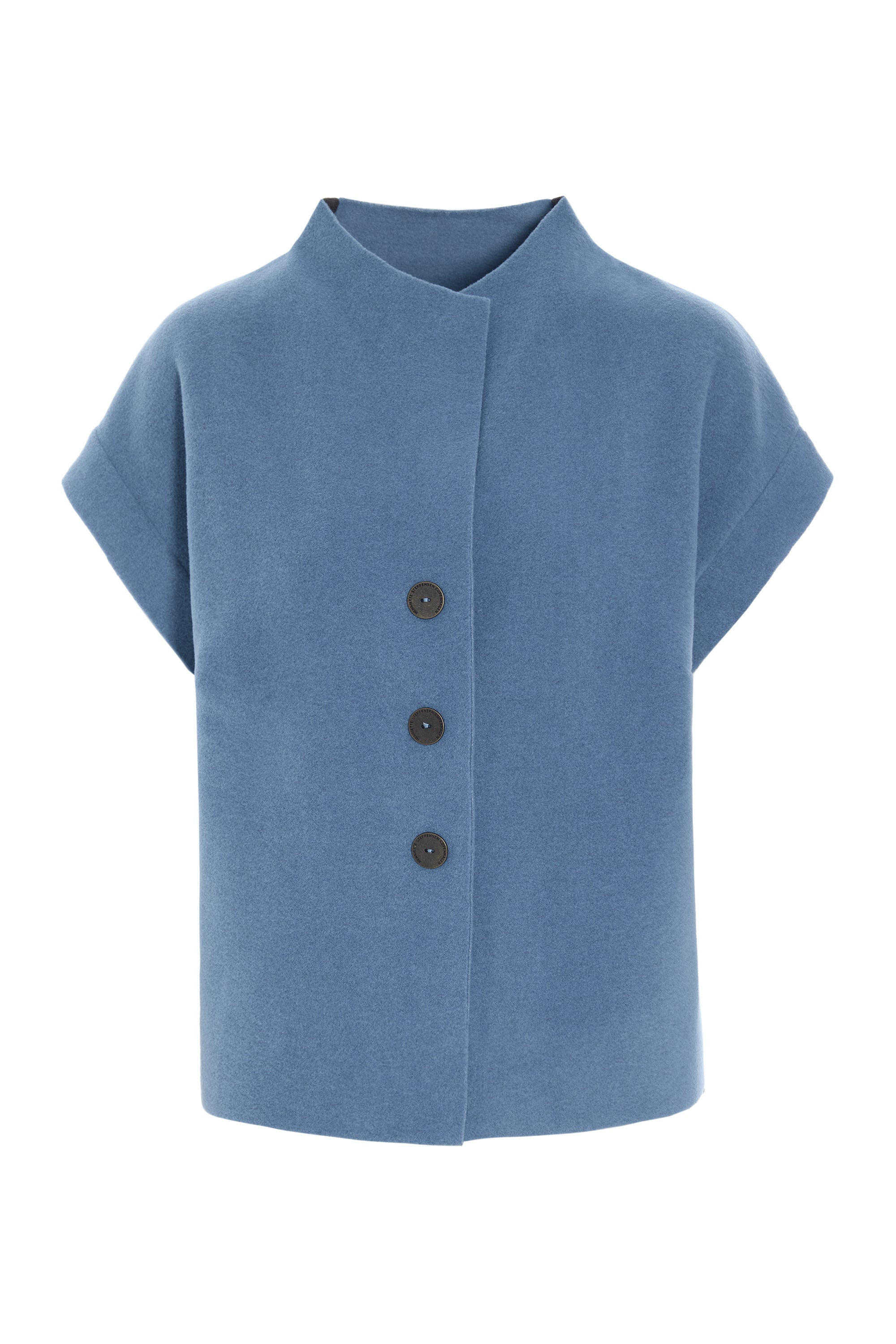 HENRIETTE STEFFENSEN COPENHAGEN WESTEN - 7170 VESTS DUSTY BLUE 794