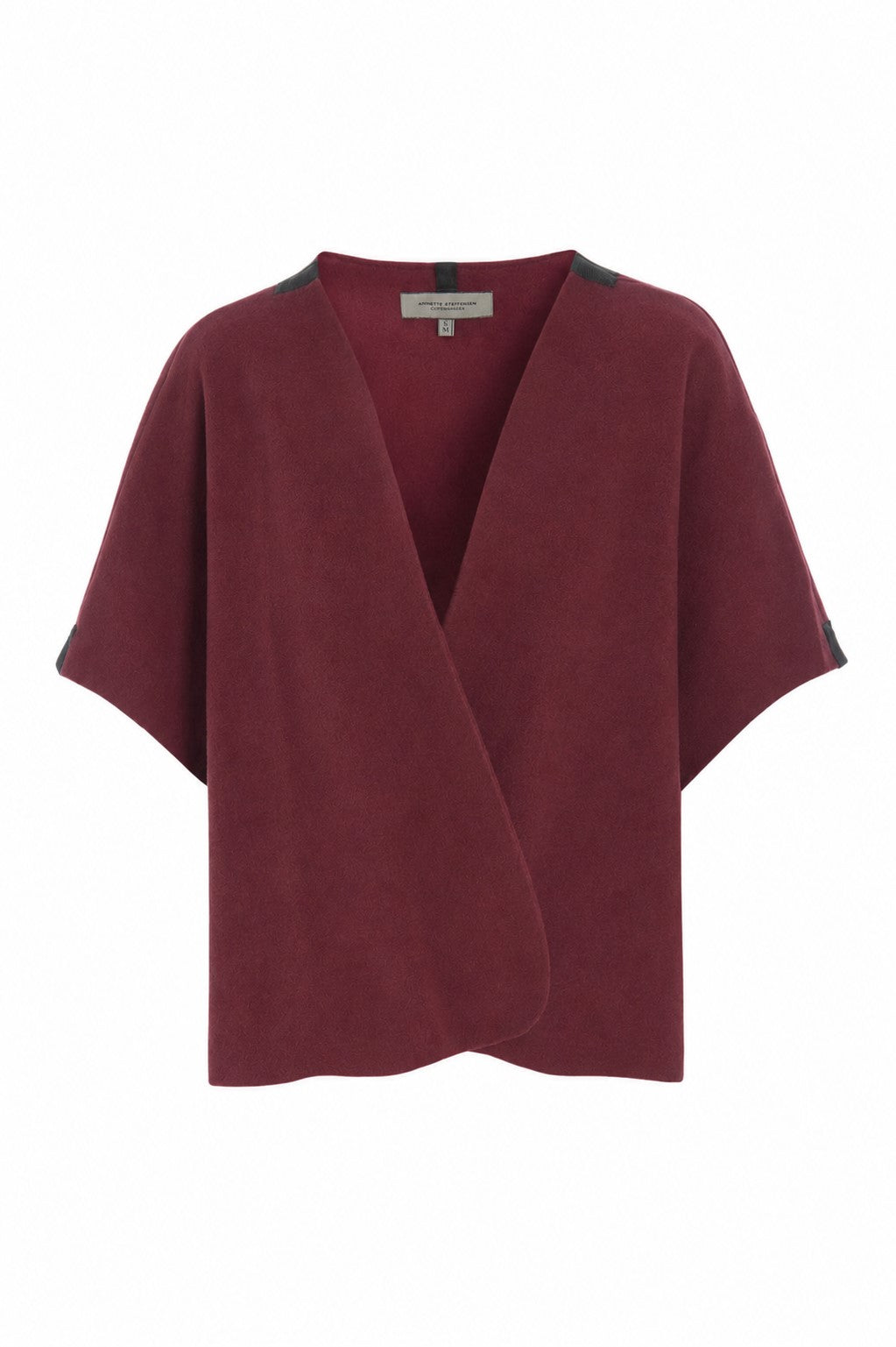 HENRIETTE STEFFENSEN COPENHAGEN WESTEN - 7174 VESTS BORDEAUX 474