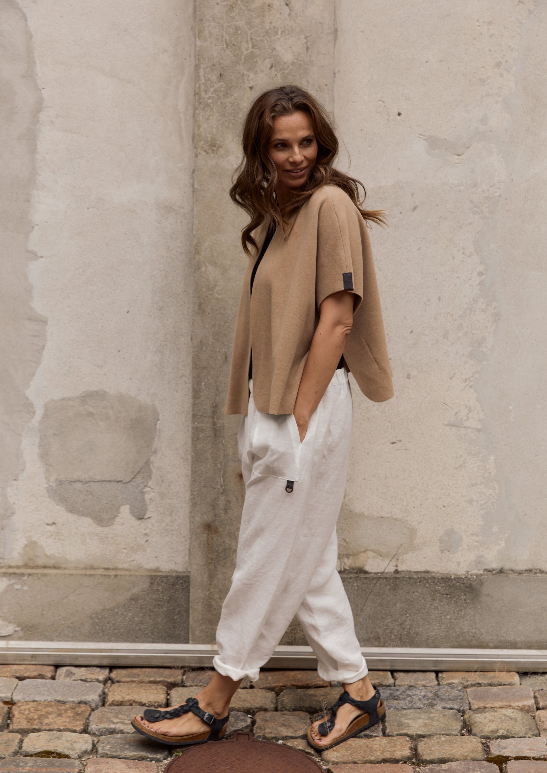 HENRIETTE STEFFENSEN COPENHAGEN WESTEN - 7174 VESTS CAMEL 815