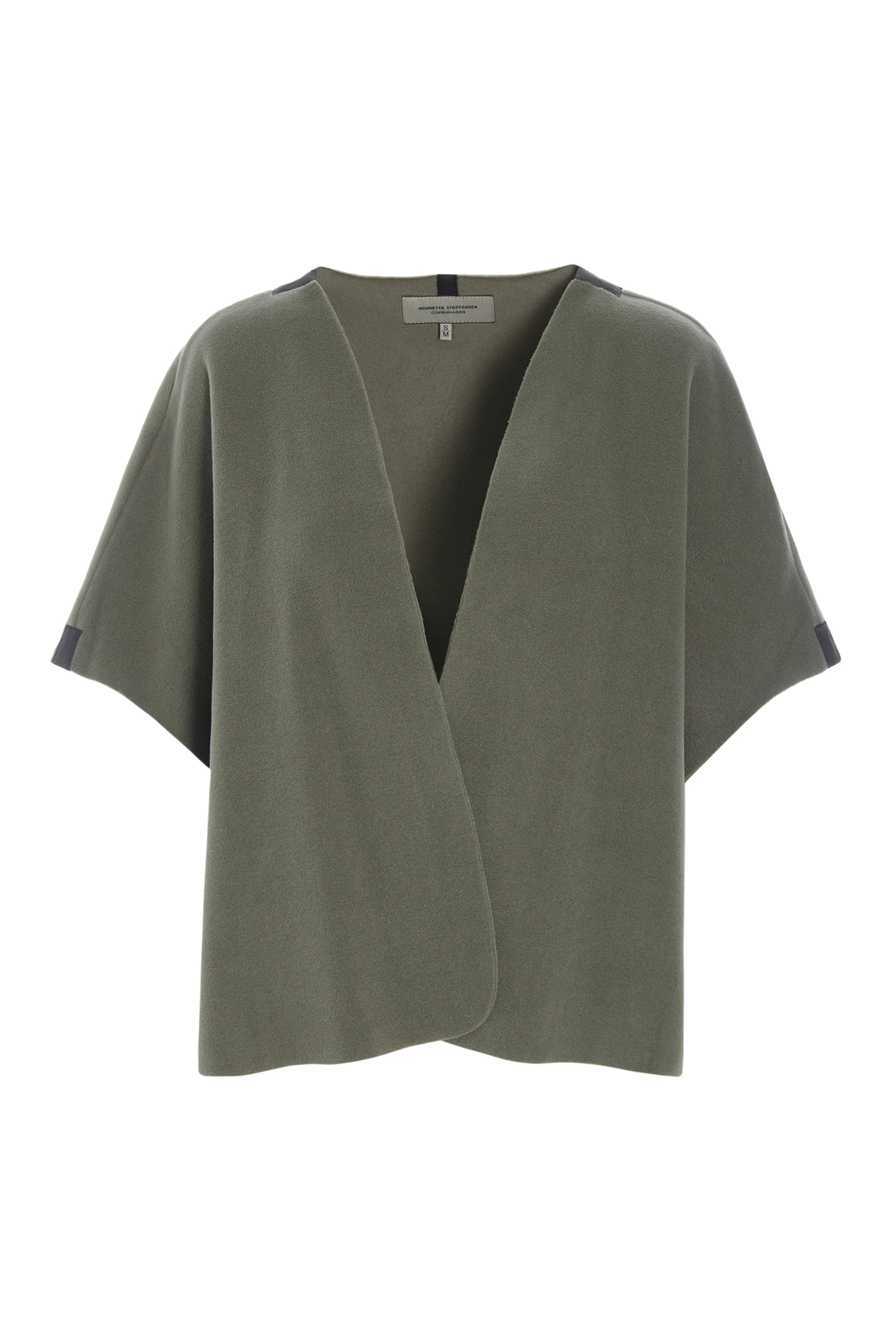 HENRIETTE STEFFENSEN COPENHAGEN WESTEN - 7174 VESTS DUSTY GREEN 609