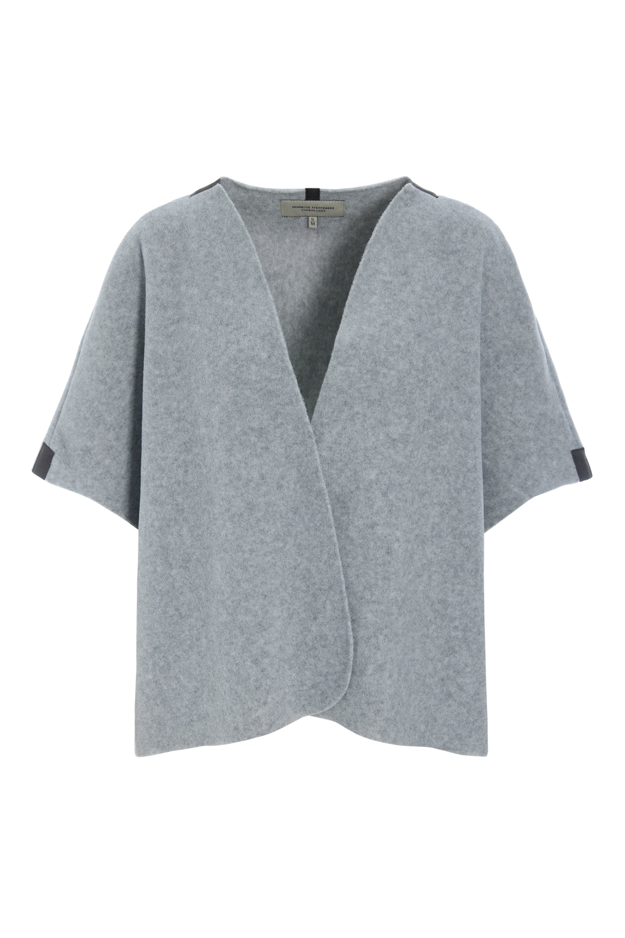 HENRIETTE STEFFENSEN COPENHAGEN WESTEN - 7174 VESTS LIGHT GREY 876