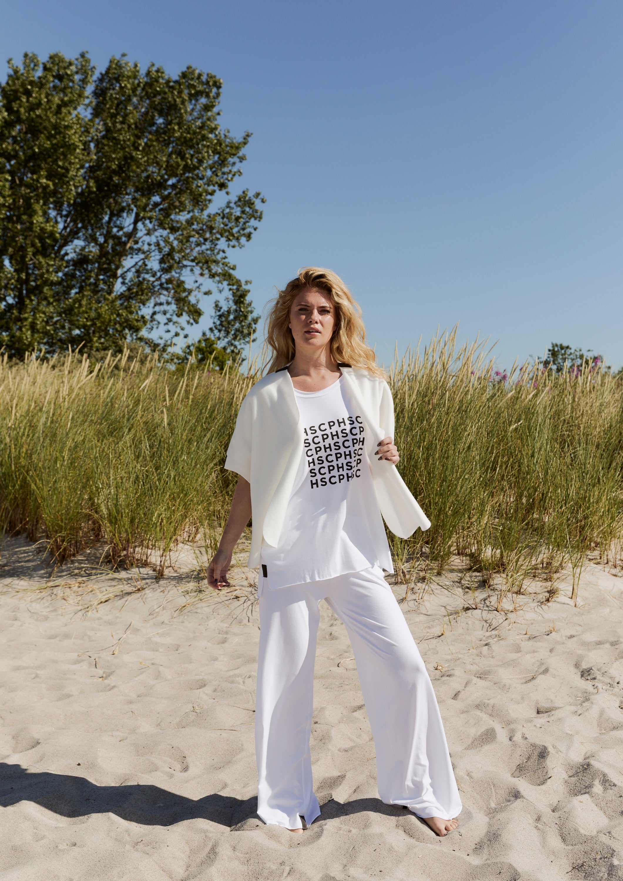 HENRIETTE STEFFENSEN COPENHAGEN WESTEN - 7174 VESTS OFF WHITE 802