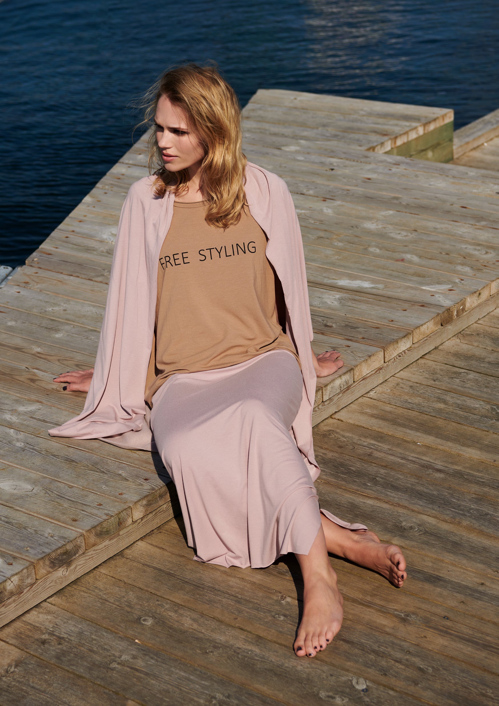 HENRIETTE STEFFENSEN COPENHAGEN WESTE MIX - 7139 VESTS NUDE/NUDE 402