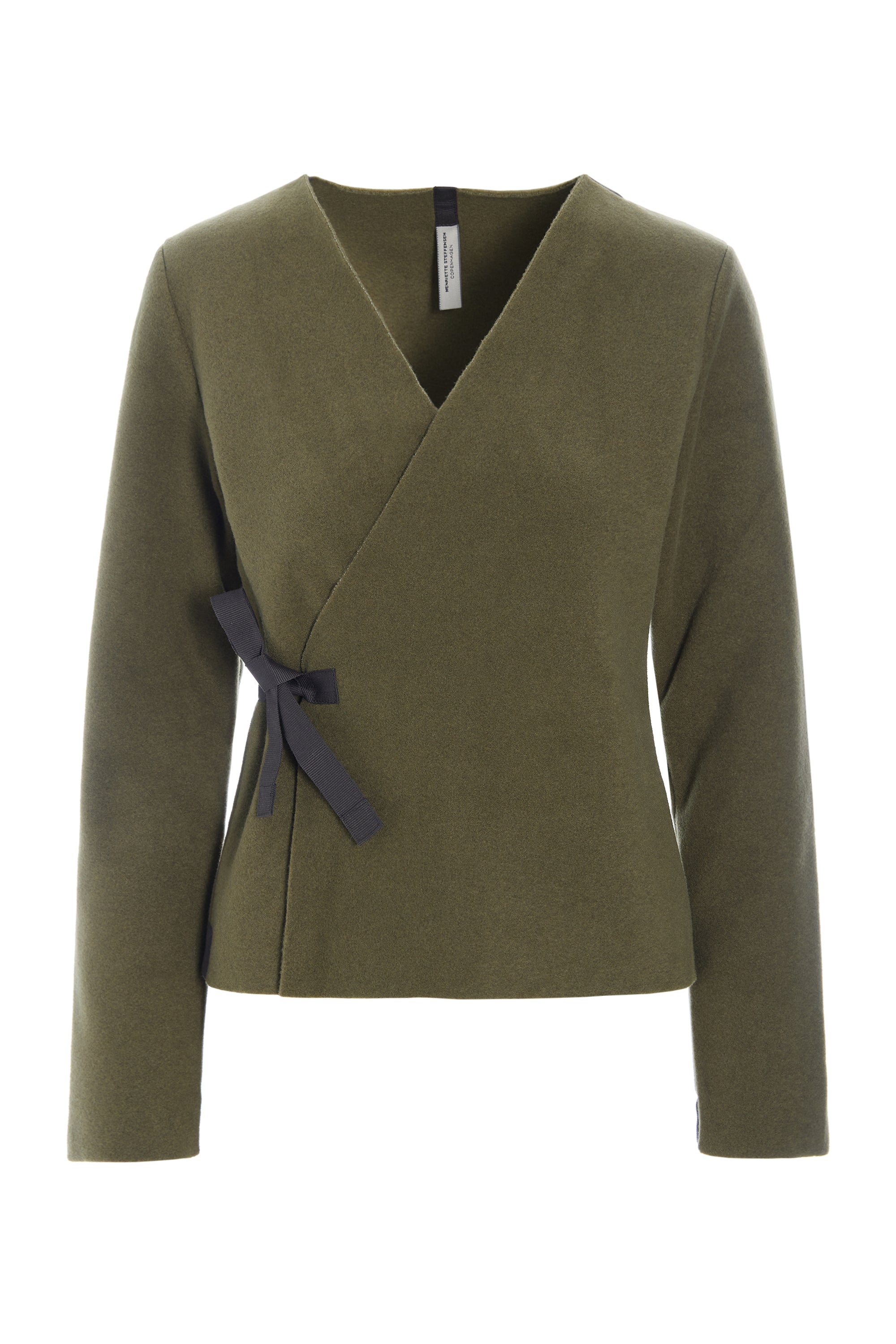 HENRIETTE STEFFENSEN COPENHAGEN WICKELBLUSE - 1418 BLUSER MOSS 611