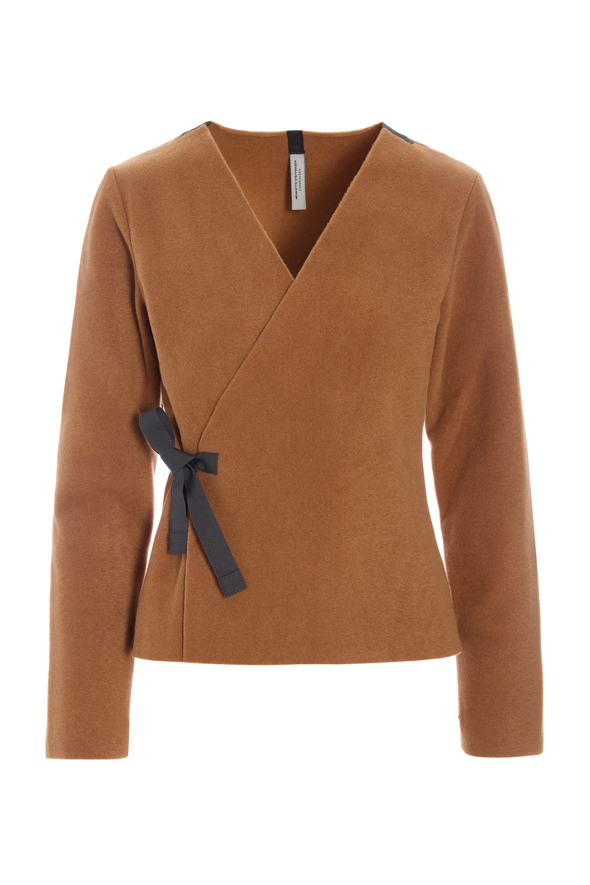 HENRIETTE STEFFENSEN COPENHAGEN WICKELBLUSE - 1418 BLUSER RUST 706