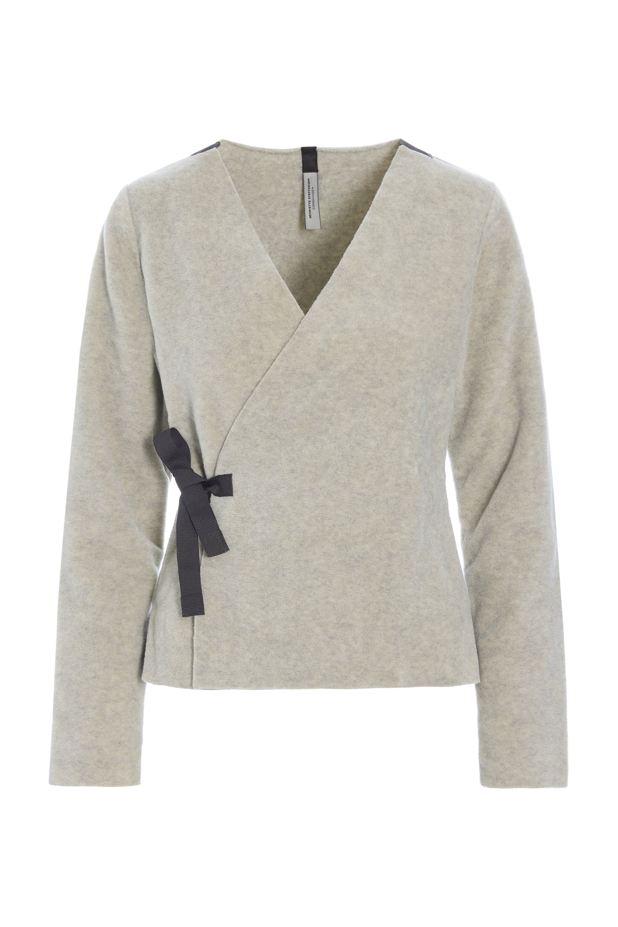 HENRIETTE STEFFENSEN COPENHAGEN WICKELBLUSE - 1418 BLUSER SAND 805