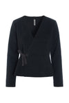 WICKELBLUSE - 1418 - SOFT BLACK