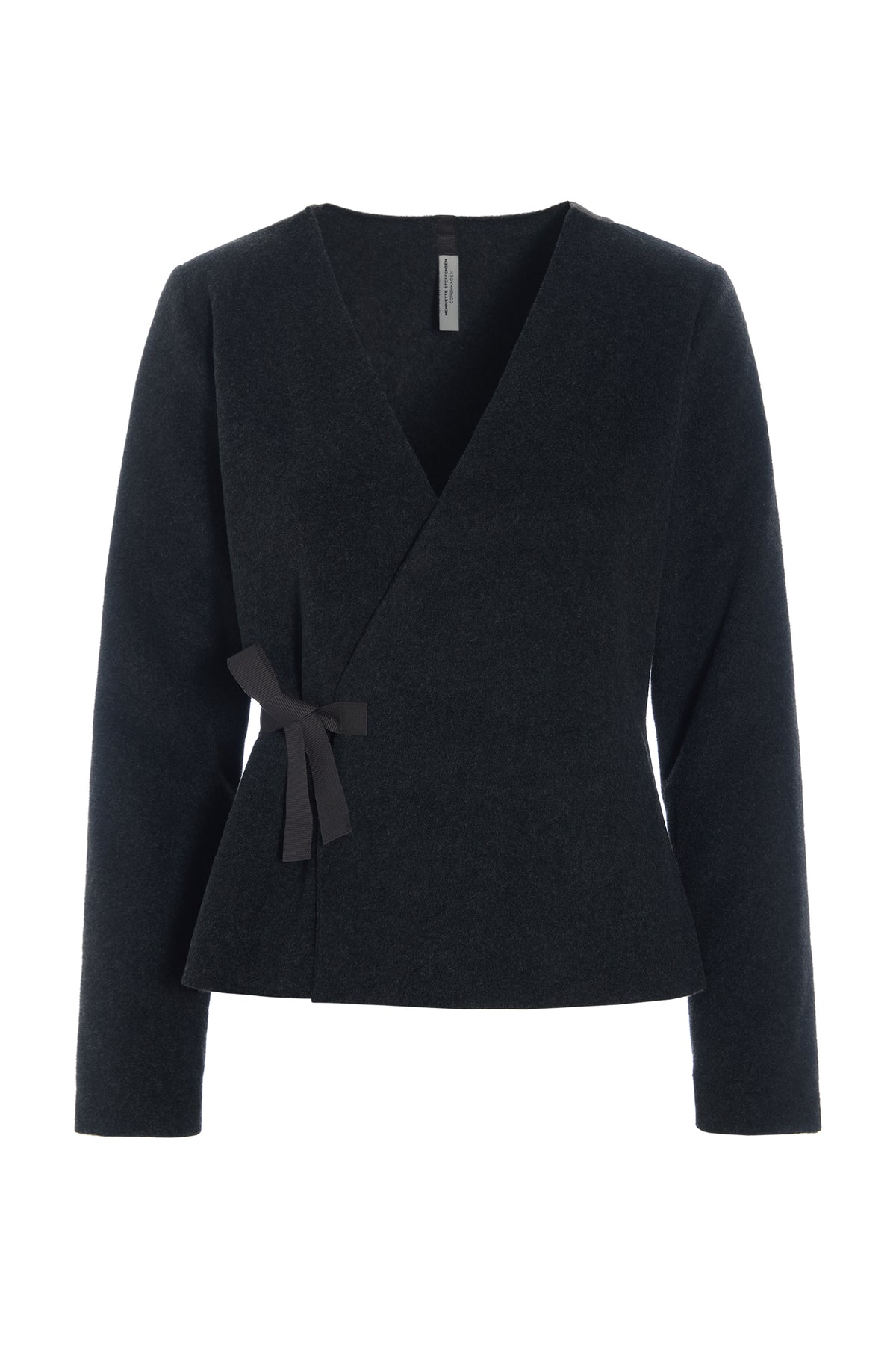 HENRIETTE STEFFENSEN COPENHAGEN WICKELBLUSE - 1418 BLUSER SOFT BLACK 914