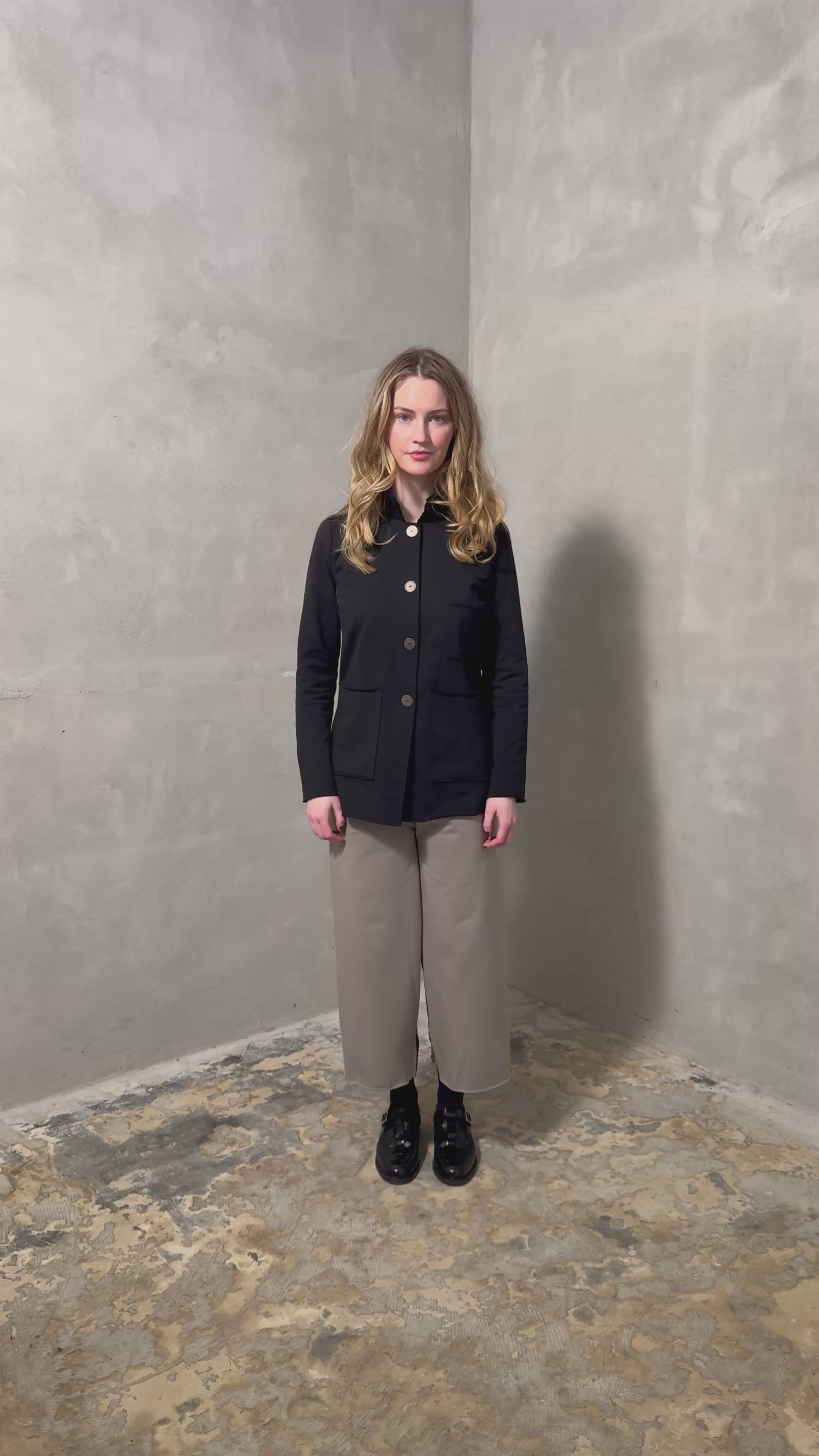 HENRIETTE STEFFENSEN COPENHAGEN SAFARI JACKE - 77004 CARDIGANS BLACK 900