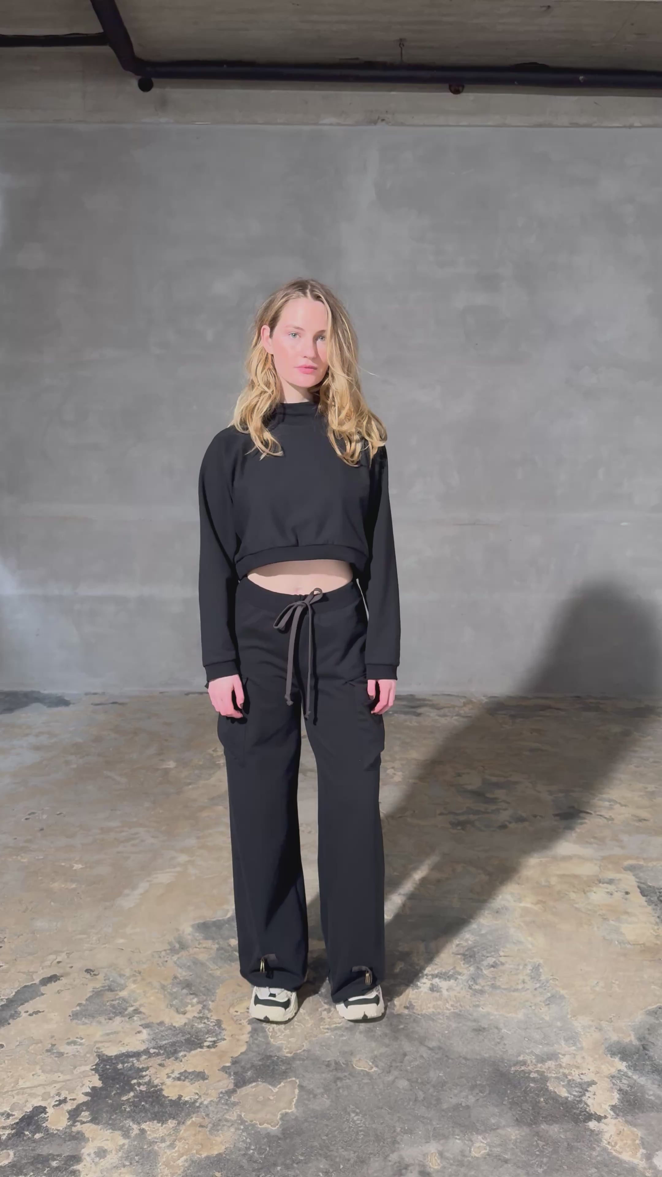 HENRIETTE STEFFENSEN COPENHAGEN CARGO HOSEN - 72017 BUKSER BLACK 900
