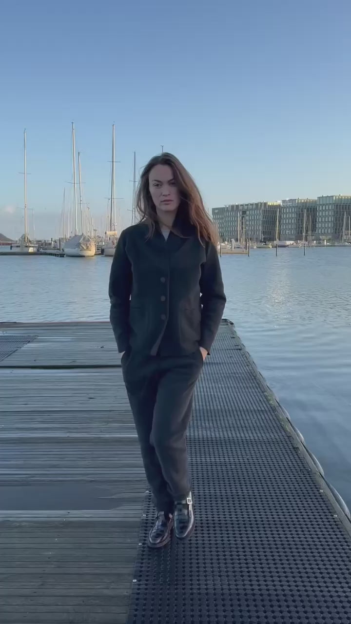 HENRIETTE STEFFENSEN COPENHAGEN JOGGINGHOSE - 2110 BUKSER SOFT BLACK 914