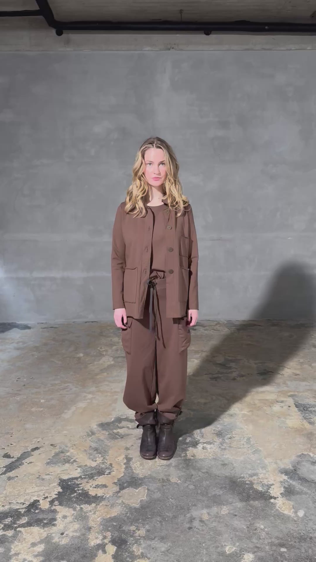 HENRIETTE STEFFENSEN COPENHAGEN SAFARI JACKE - 77004 CARDIGANS CHOKOLATE 844