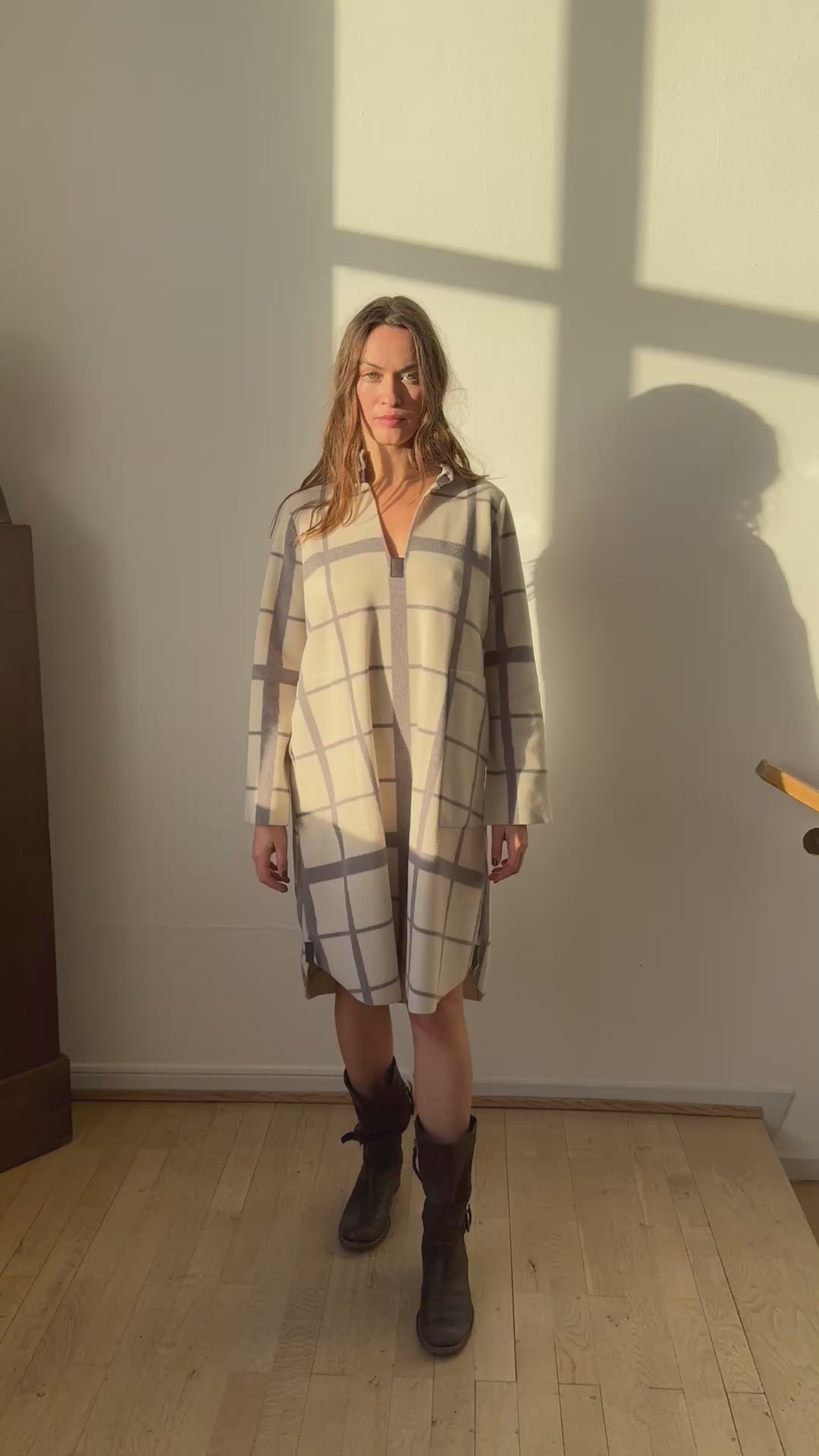 HENRIETTE STEFFENSEN COPENHAGEN KLEID - 3250P KJOLER CLAN PRINT KIT 780