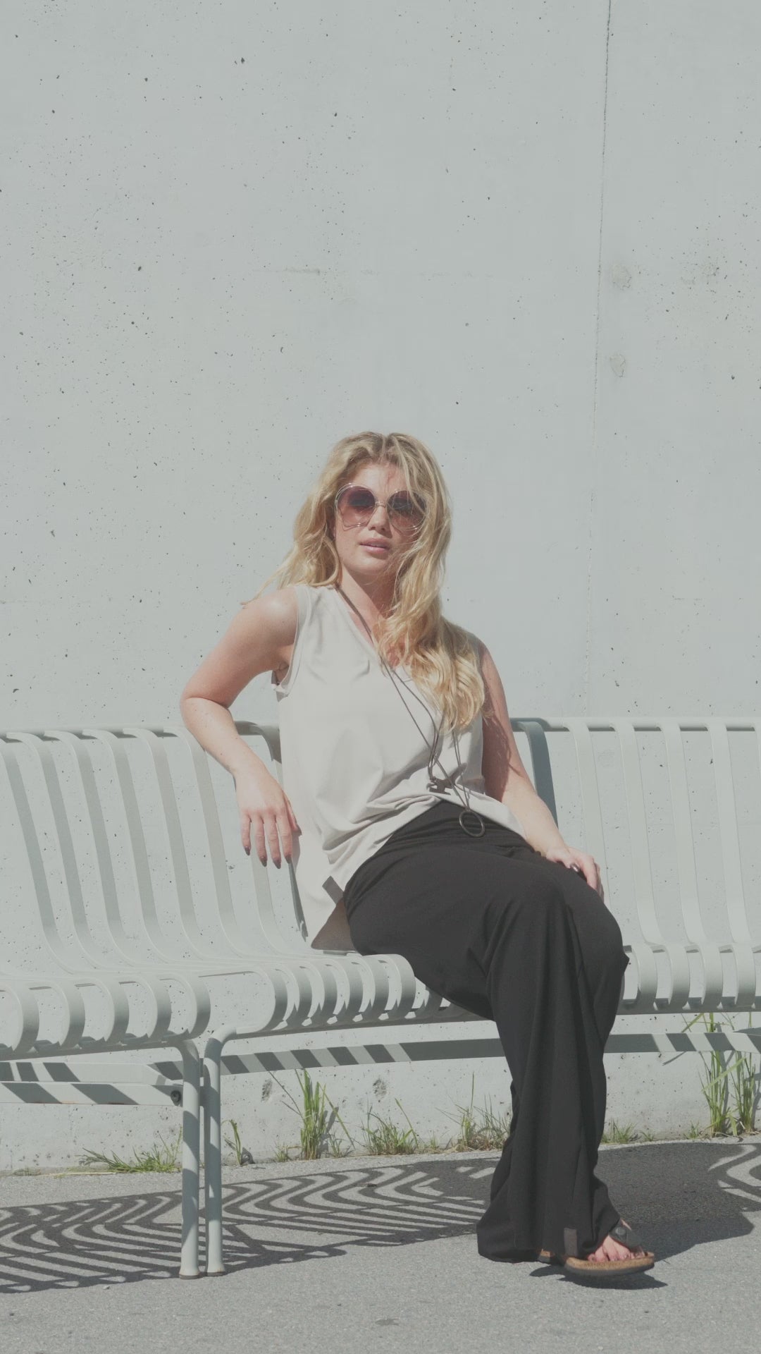 HENRIETTE STEFFENSEN COPENHAGEN TOP V-AUSSCHNITT - 960102 T-SHIRTS KIT 831