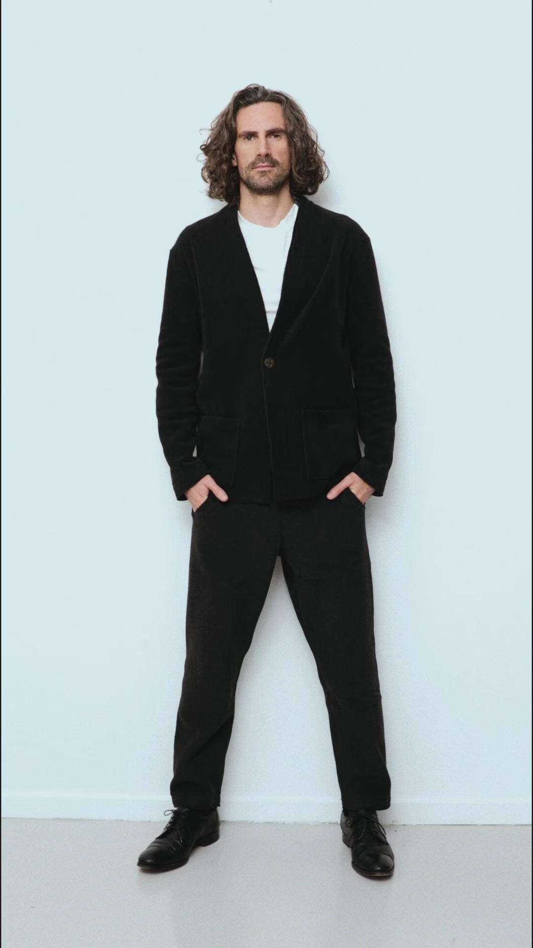 CARL BY STEFFENSEN COPENHAGEN CARDIGAN - 1058C CARDIGANS SOFT BLACK 914
