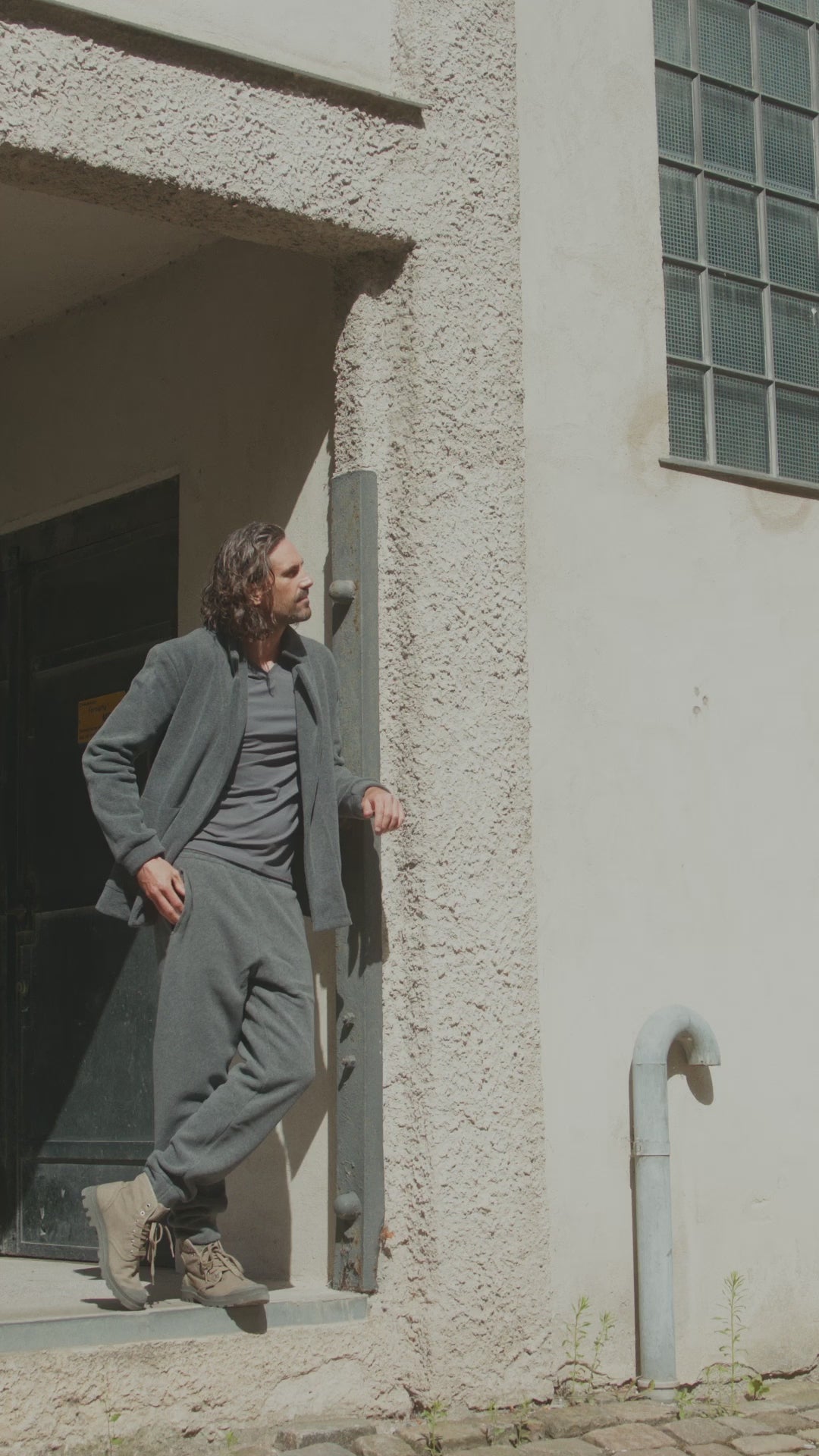 CARL BY STEFFENSEN COPENHAGEN CARDIGAN - 1027C CARDIGANS GREY 905