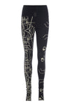 YOGA HOSEN - 99002 - ART PRINT BLACK